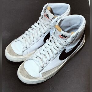 Size 8 - Nike Blazer Mid 77 BQ6806-100 Vintage White Black 2021